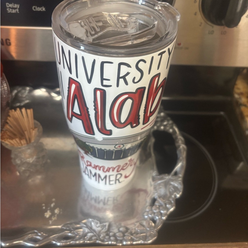 University of Alabama Tumbler - Red and White